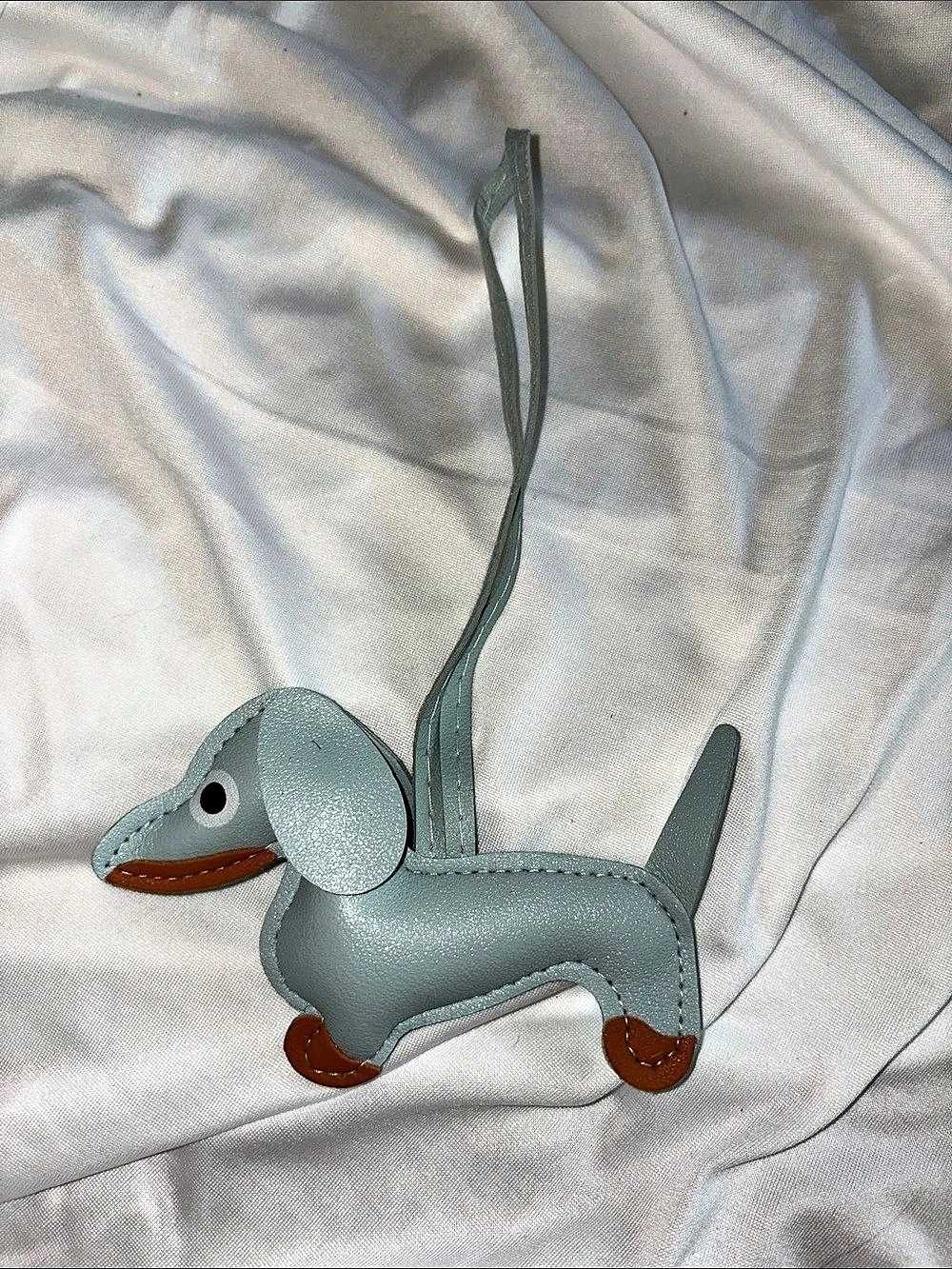 Blue Dog Bag Charm